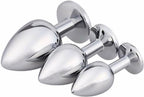 Akstore 3 piezas de tapones anales