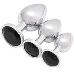 Akstore 3 piezas de tapones anales