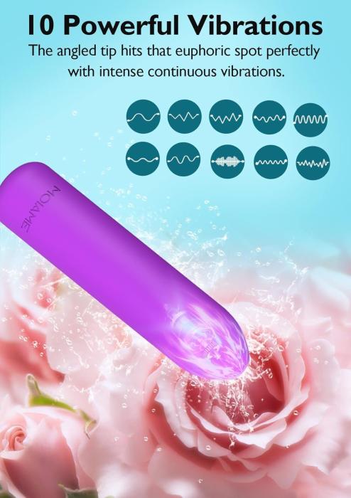 Vibrador pequeño tipo bala